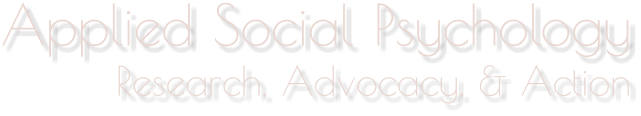Applied Social Psychology Graduate Program