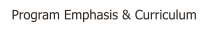Program Emphasis & Curriculum