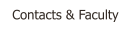 Contacts & Faculty